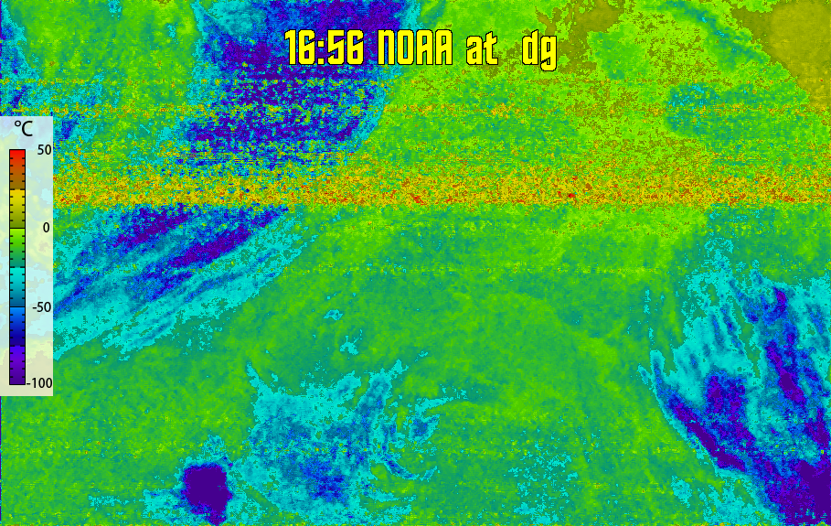 therm:
Produces a false colour image from NOAA APT images based on temperature.
Provides a good way of visualising cloud temperatures.