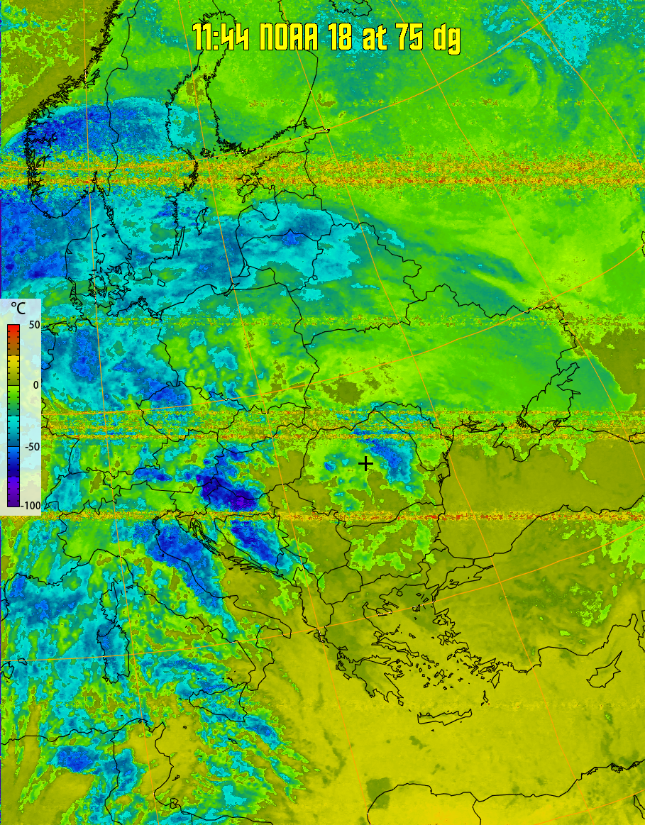 therm:
Produces a false colour image from NOAA APT images based on temperature.
Provides a good way of visualising cloud temperatures.