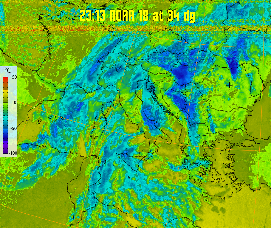 therm:
Produces a false colour image from NOAA APT images based on temperature.
Provides a good way of visualising cloud temperatures.