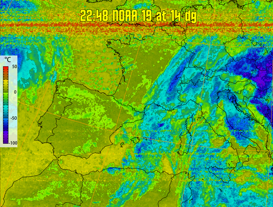 therm:
Produces a false colour image from NOAA APT images based on temperature.
Provides a good way of visualising cloud temperatures.