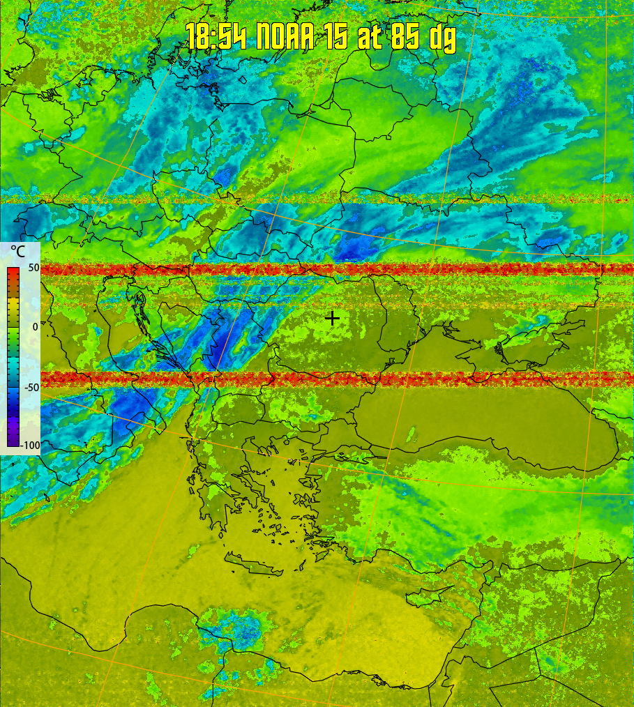 therm:
Produces a false colour image from NOAA APT images based on temperature.
Provides a good way of visualising cloud temperatures.