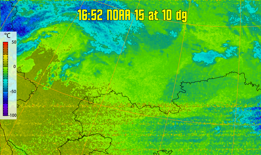 therm:
Produces a false colour image from NOAA APT images based on temperature.
Provides a good way of visualising cloud temperatures.