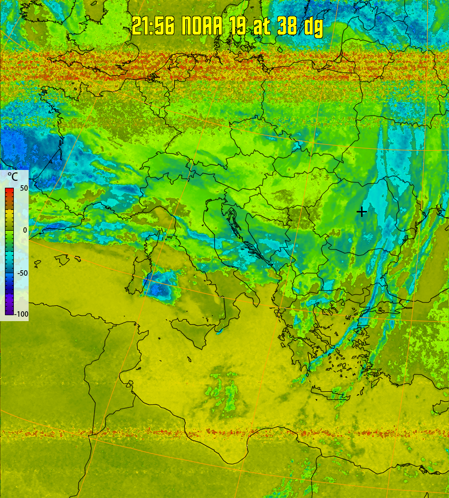 therm:
Produces a false colour image from NOAA APT images based on temperature.
Provides a good way of visualising cloud temperatures.