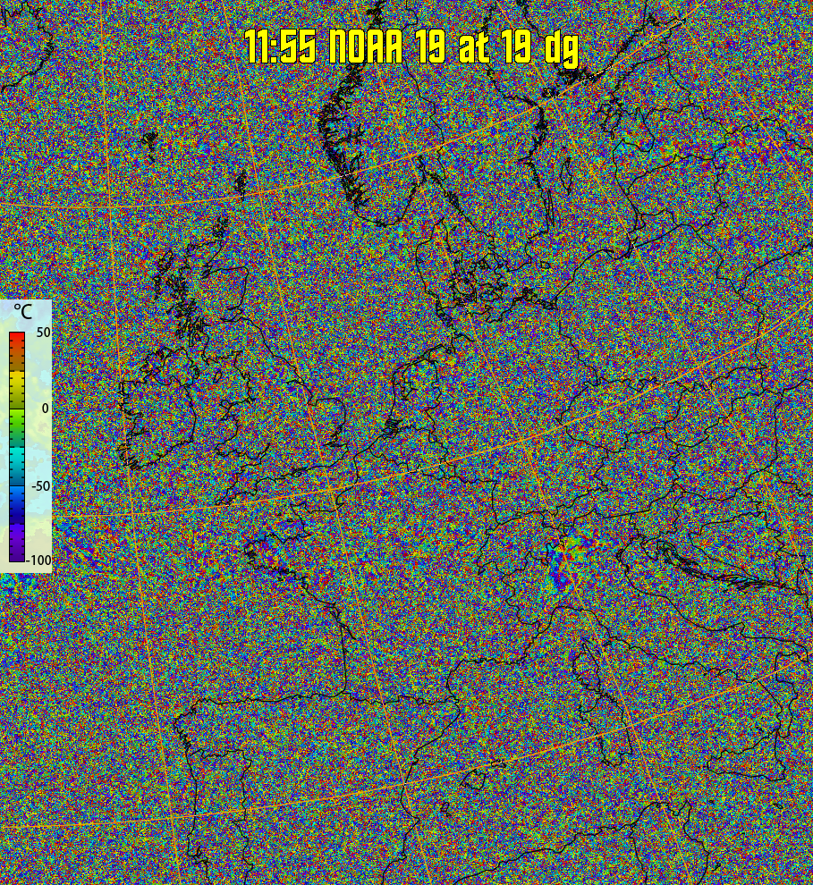 therm:
Produces a false colour image from NOAA APT images based on temperature.
Provides a good way of visualising cloud temperatures.