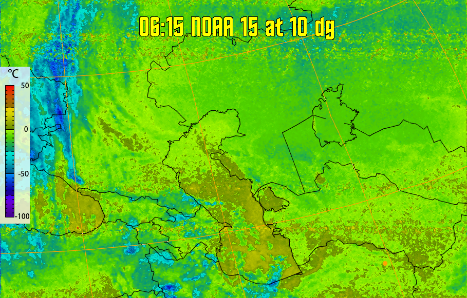 therm:
Produces a false colour image from NOAA APT images based on temperature.
Provides a good way of visualising cloud temperatures.