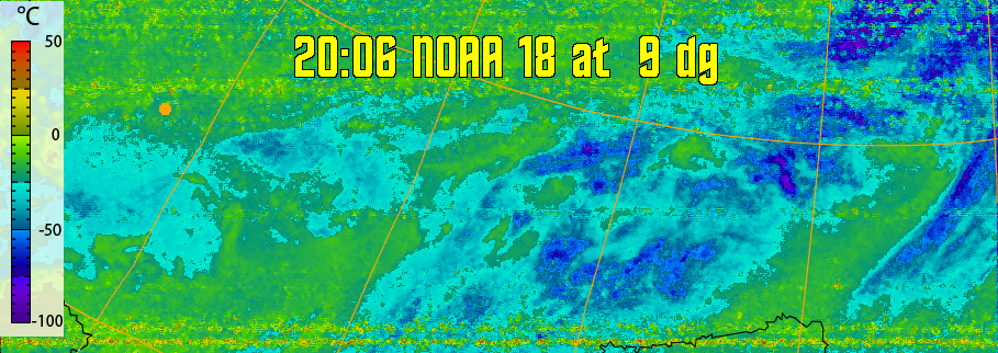 therm:
Produces a false colour image from NOAA APT images based on temperature.
Provides a good way of visualising cloud temperatures.