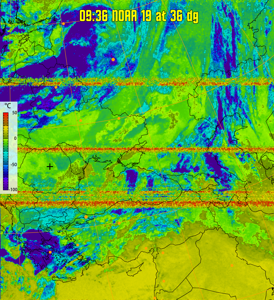 therm:
Produces a false colour image from NOAA APT images based on temperature.
Provides a good way of visualising cloud temperatures.