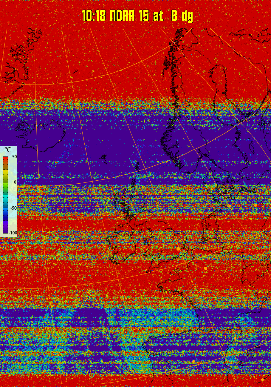 therm:
Produces a false colour image from NOAA APT images based on temperature.
Provides a good way of visualising cloud temperatures.