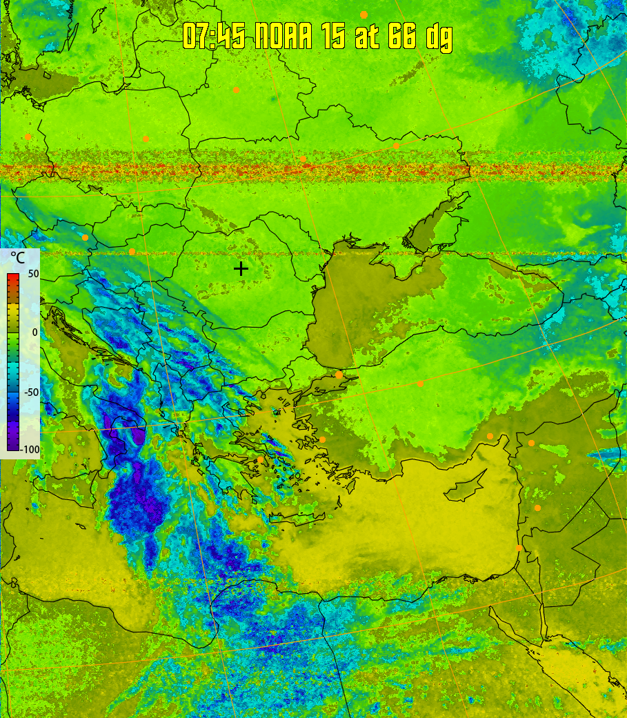 therm:
Produces a false colour image from NOAA APT images based on temperature.
Provides a good way of visualising cloud temperatures.