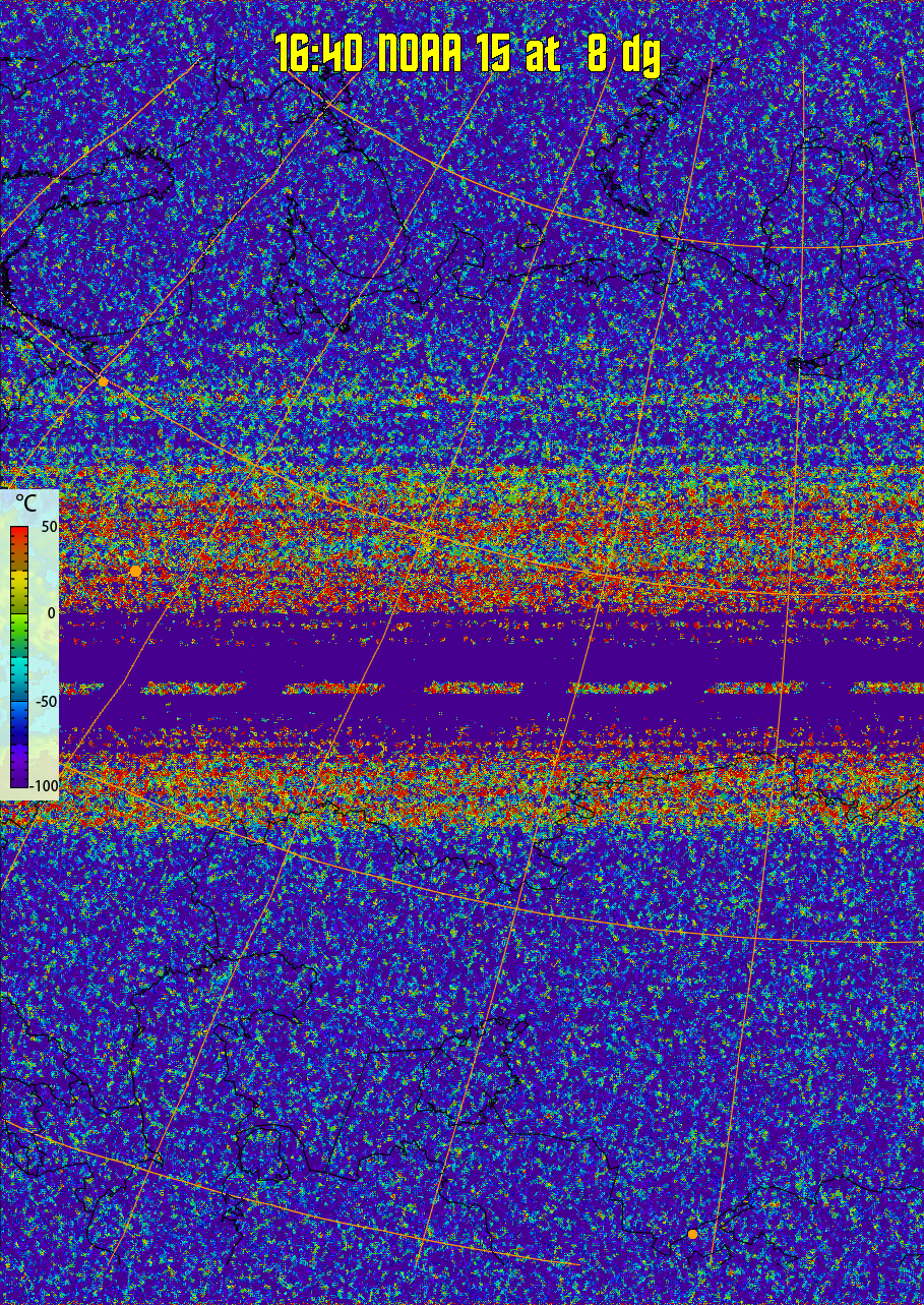 therm:
Produces a false colour image from NOAA APT images based on temperature.
Provides a good way of visualising cloud temperatures.