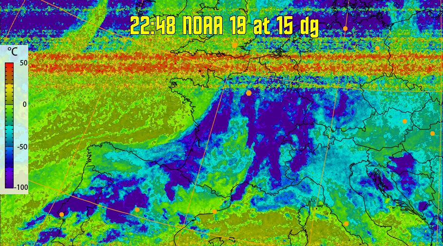 therm:
Produces a false colour image from NOAA APT images based on temperature.
Provides a good way of visualising cloud temperatures.