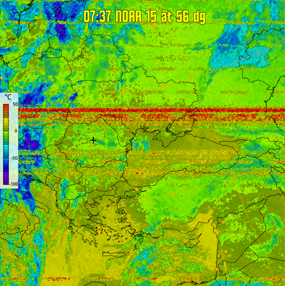 therm:
Produces a false colour image from NOAA APT images based on temperature.
Provides a good way of visualising cloud temperatures.