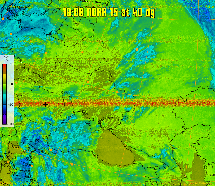 therm:
Produces a false colour image from NOAA APT images based on temperature.
Provides a good way of visualising cloud temperatures.