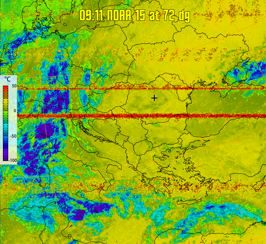 therm:
Produces a false colour image from NOAA APT images based on temperature.
Provides a good way of visualising cloud temperatures.
