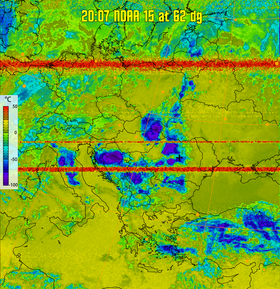 therm:
Produces a false colour image from NOAA APT images based on temperature.
Provides a good way of visualising cloud temperatures.