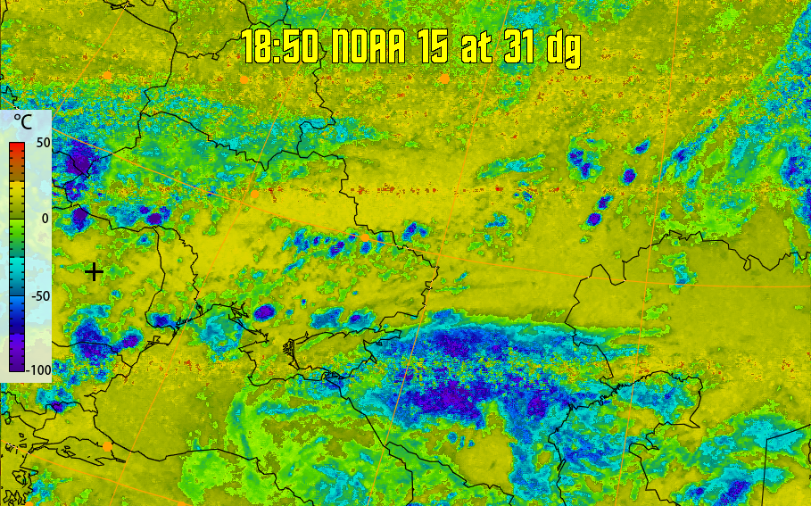 therm:
Produces a false colour image from NOAA APT images based on temperature.
Provides a good way of visualising cloud temperatures.