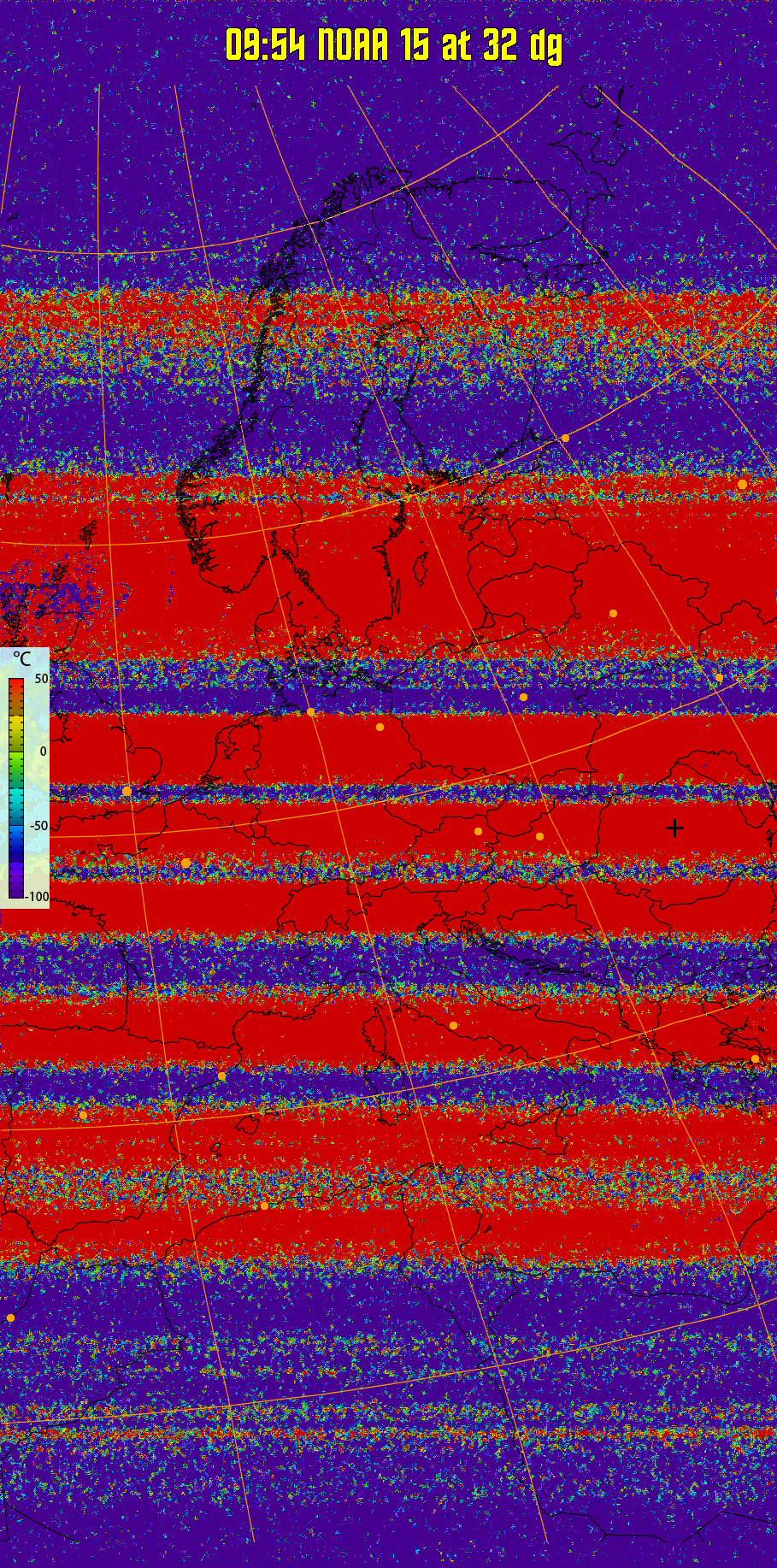 therm:
Produces a false colour image from NOAA APT images based on temperature.
Provides a good way of visualising cloud temperatures.