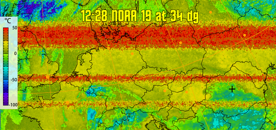 therm:
Produces a false colour image from NOAA APT images based on temperature.
Provides a good way of visualising cloud temperatures.