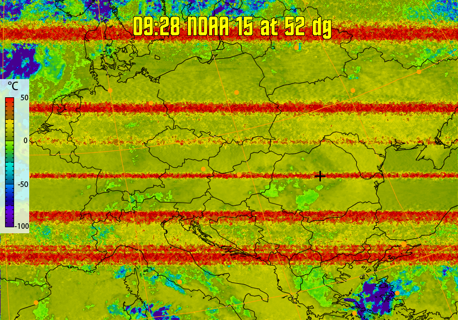 therm:
Produces a false colour image from NOAA APT images based on temperature.
Provides a good way of visualising cloud temperatures.