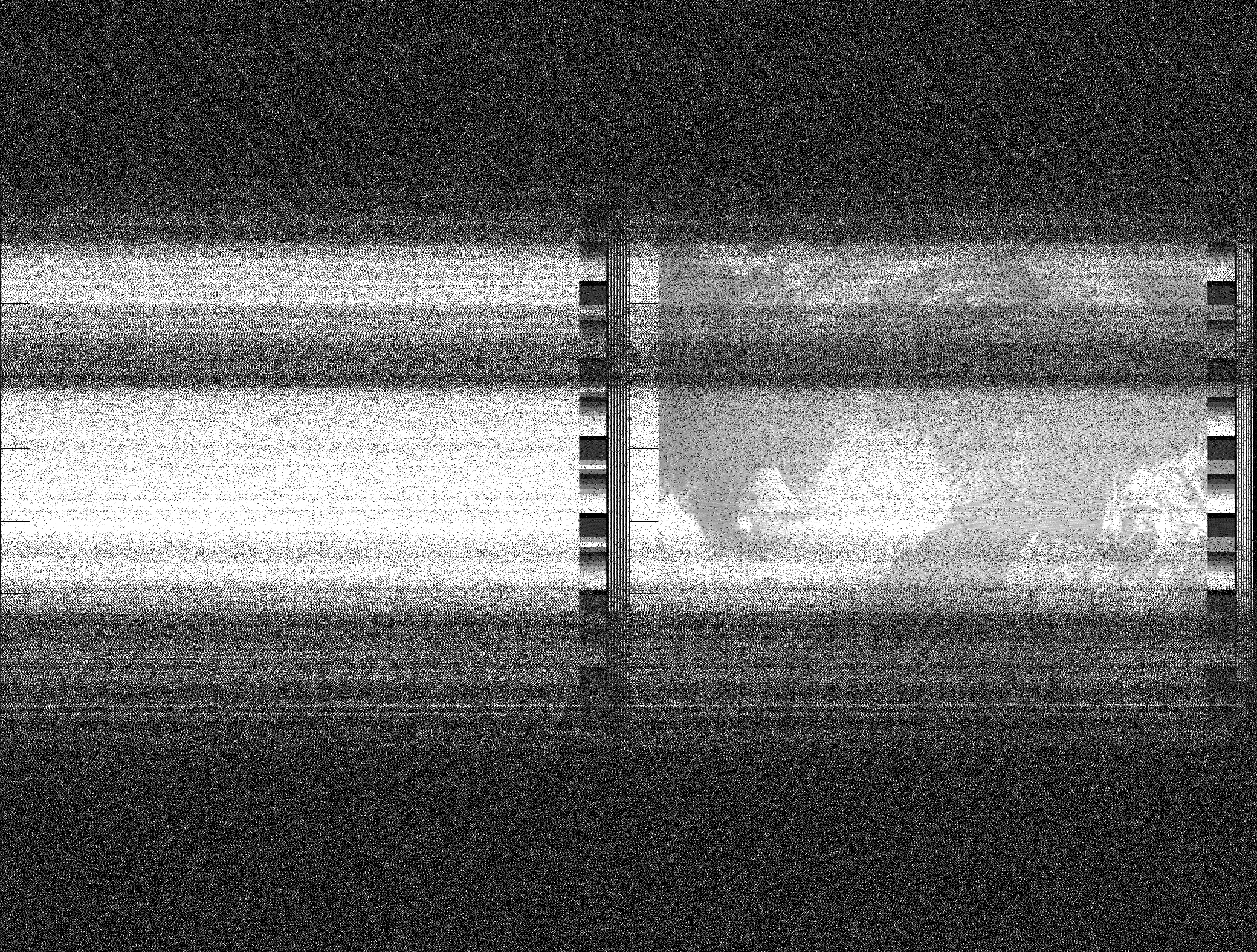 Pristine output with telemetry data withut cropping. Pristine images are
unenhanced, but normalised to produce images which represent,
as best as the software is able to, the original digital data. No attempt is made to temperature
normalise IR images. Disables gamma, sharpening, rotation, and other enhancements.