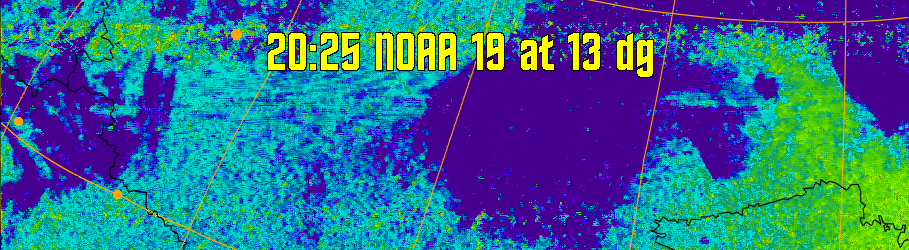 therm:
Produces a false colour image from NOAA APT images based on temperature.
Provides a good way of visualising cloud temperatures.
