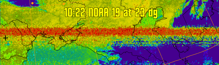 therm:
Produces a false colour image from NOAA APT images based on temperature.
Provides a good way of visualising cloud temperatures.