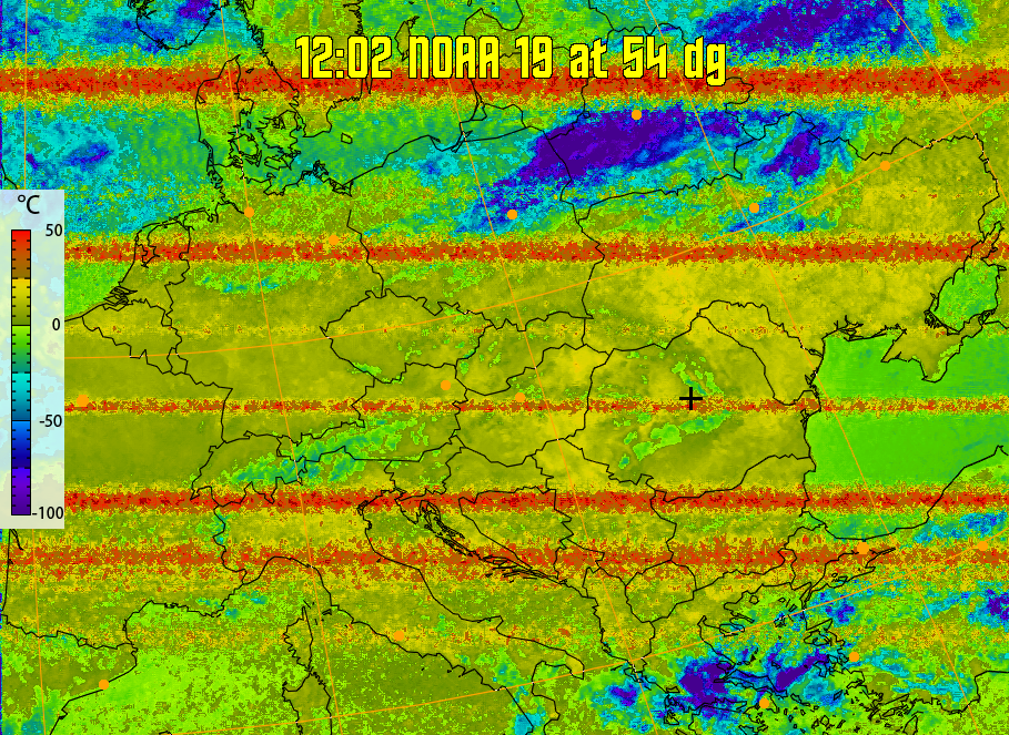 therm:
Produces a false colour image from NOAA APT images based on temperature.
Provides a good way of visualising cloud temperatures.