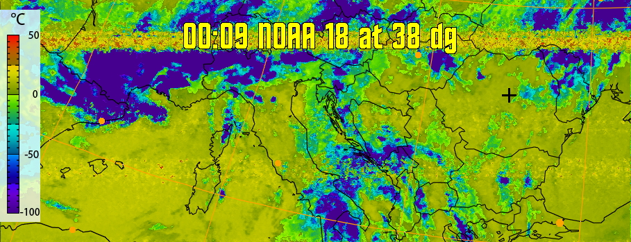 therm:
Produces a false colour image from NOAA APT images based on temperature.
Provides a good way of visualising cloud temperatures.