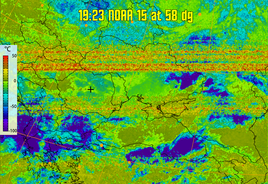 therm:
Produces a false colour image from NOAA APT images based on temperature.
Provides a good way of visualising cloud temperatures.