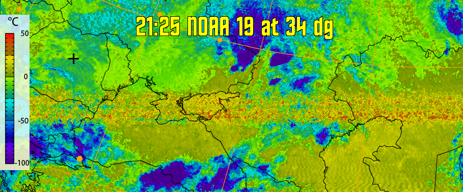 therm:
Produces a false colour image from NOAA APT images based on temperature.
Provides a good way of visualising cloud temperatures.