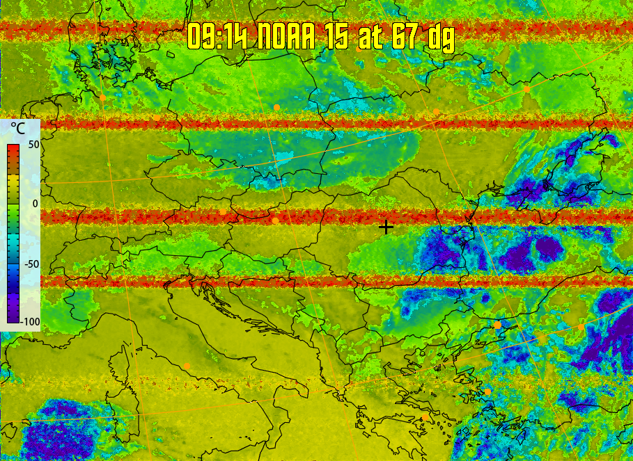 therm:
Produces a false colour image from NOAA APT images based on temperature.
Provides a good way of visualising cloud temperatures.
