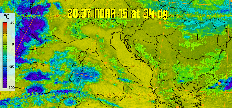 therm:
Produces a false colour image from NOAA APT images based on temperature.
Provides a good way of visualising cloud temperatures.