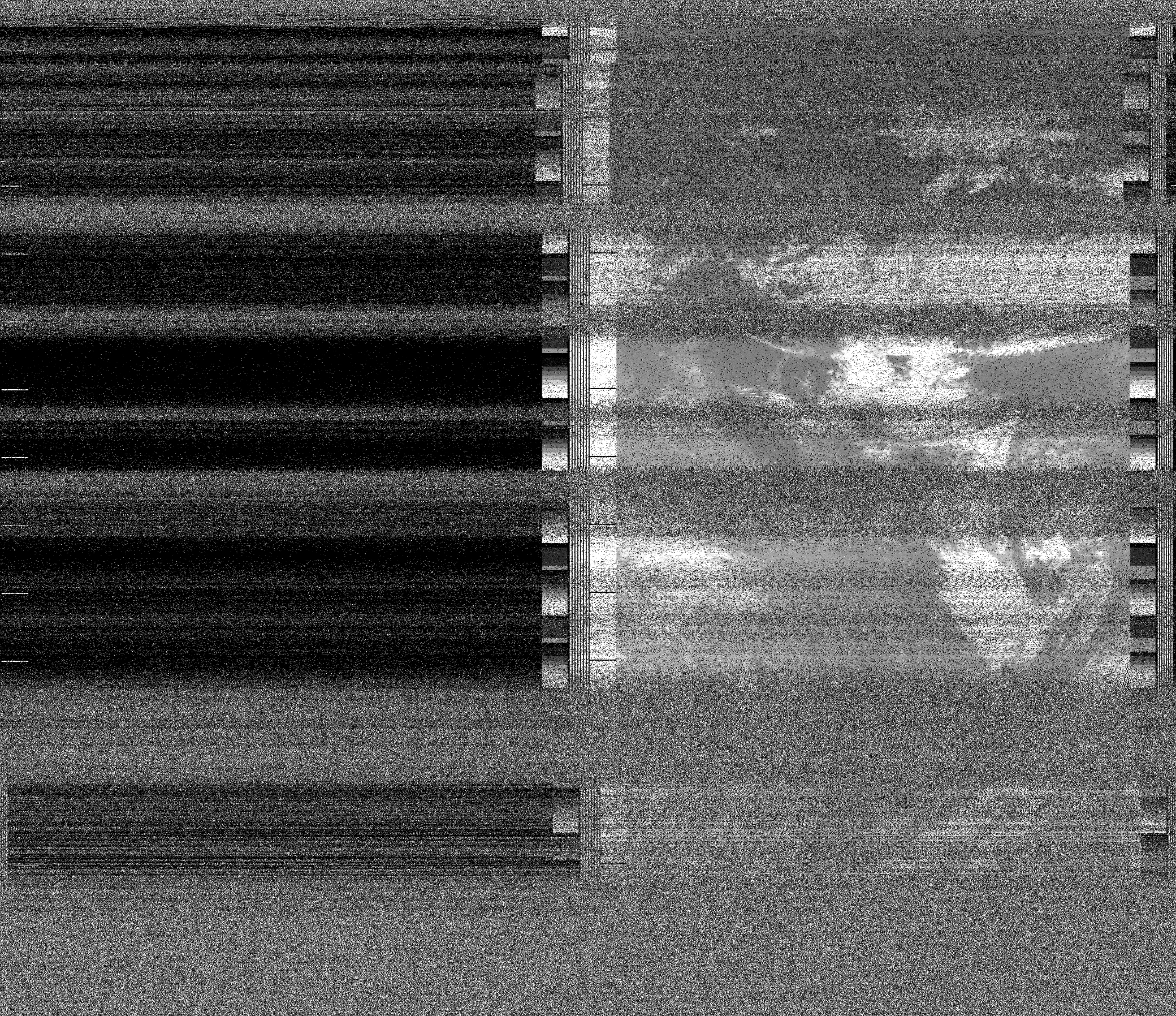 Pristine output with telemetry data withut cropping. Pristine images are
unenhanced, but normalised to produce images which represent,
as best as the software is able to, the original digital data. No attempt is made to temperature
normalise IR images. Disables gamma, sharpening, rotation, and other enhancements.