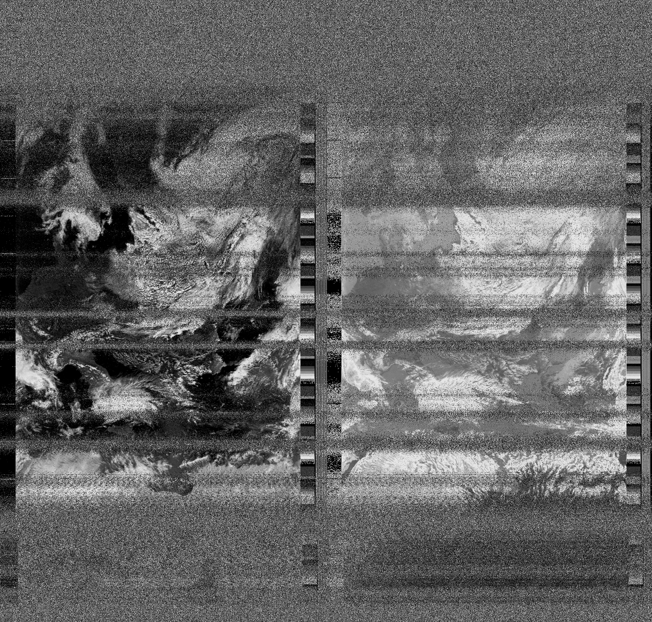 Pristine output with telemetry data withut cropping. Pristine images are
unenhanced, but normalised to produce images which represent,
as best as the software is able to, the original digital data. No attempt is made to temperature
normalise IR images. Disables gamma, sharpening, rotation, and other enhancements.