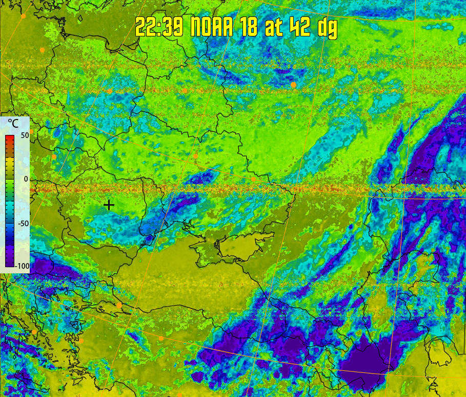 therm:
Produces a false colour image from NOAA APT images based on temperature.
Provides a good way of visualising cloud temperatures.