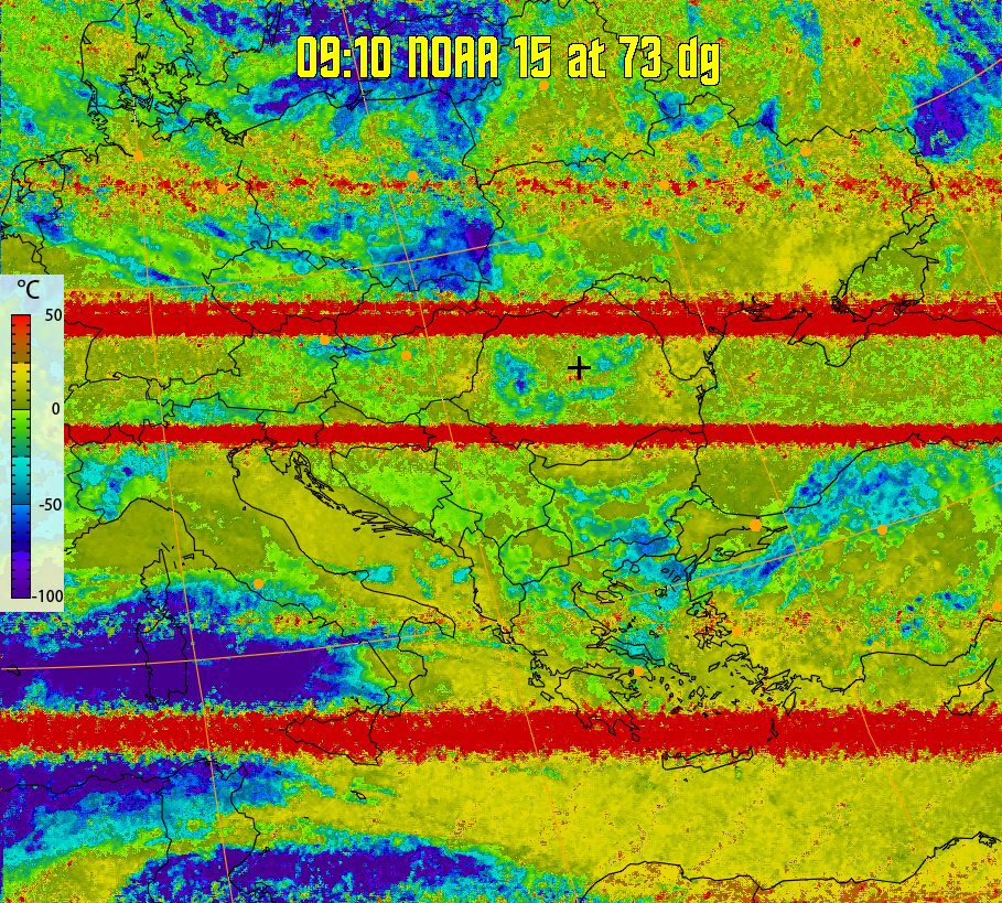 therm:
Produces a false colour image from NOAA APT images based on temperature.
Provides a good way of visualising cloud temperatures.