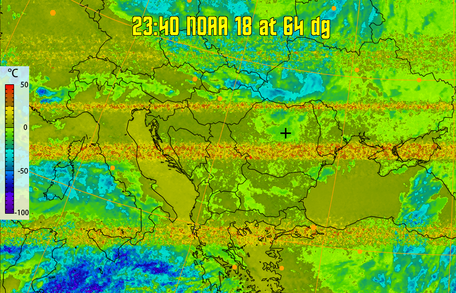 therm:
Produces a false colour image from NOAA APT images based on temperature.
Provides a good way of visualising cloud temperatures.
