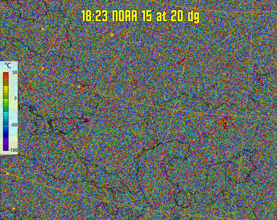 therm:
Produces a false colour image from NOAA APT images based on temperature.
Provides a good way of visualising cloud temperatures.