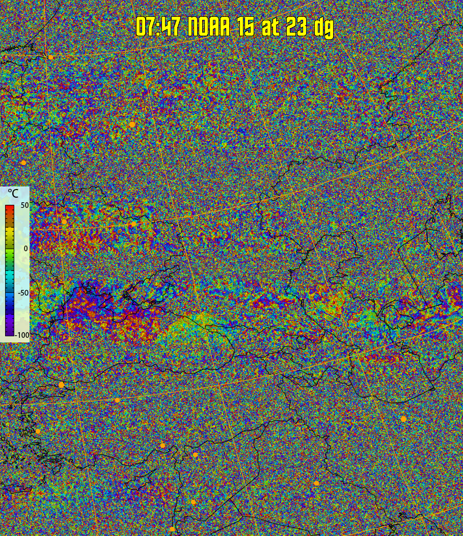 therm:
Produces a false colour image from NOAA APT images based on temperature.
Provides a good way of visualising cloud temperatures.