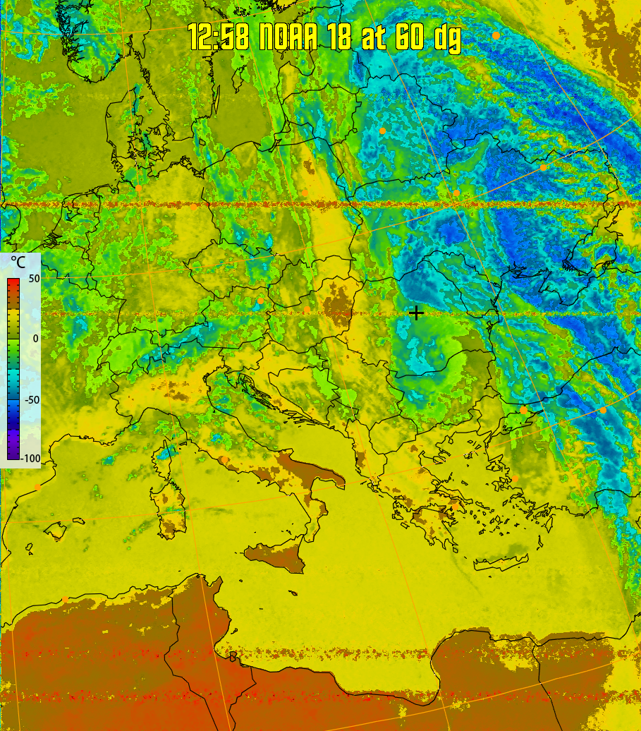 therm:
Produces a false colour image from NOAA APT images based on temperature.
Provides a good way of visualising cloud temperatures.