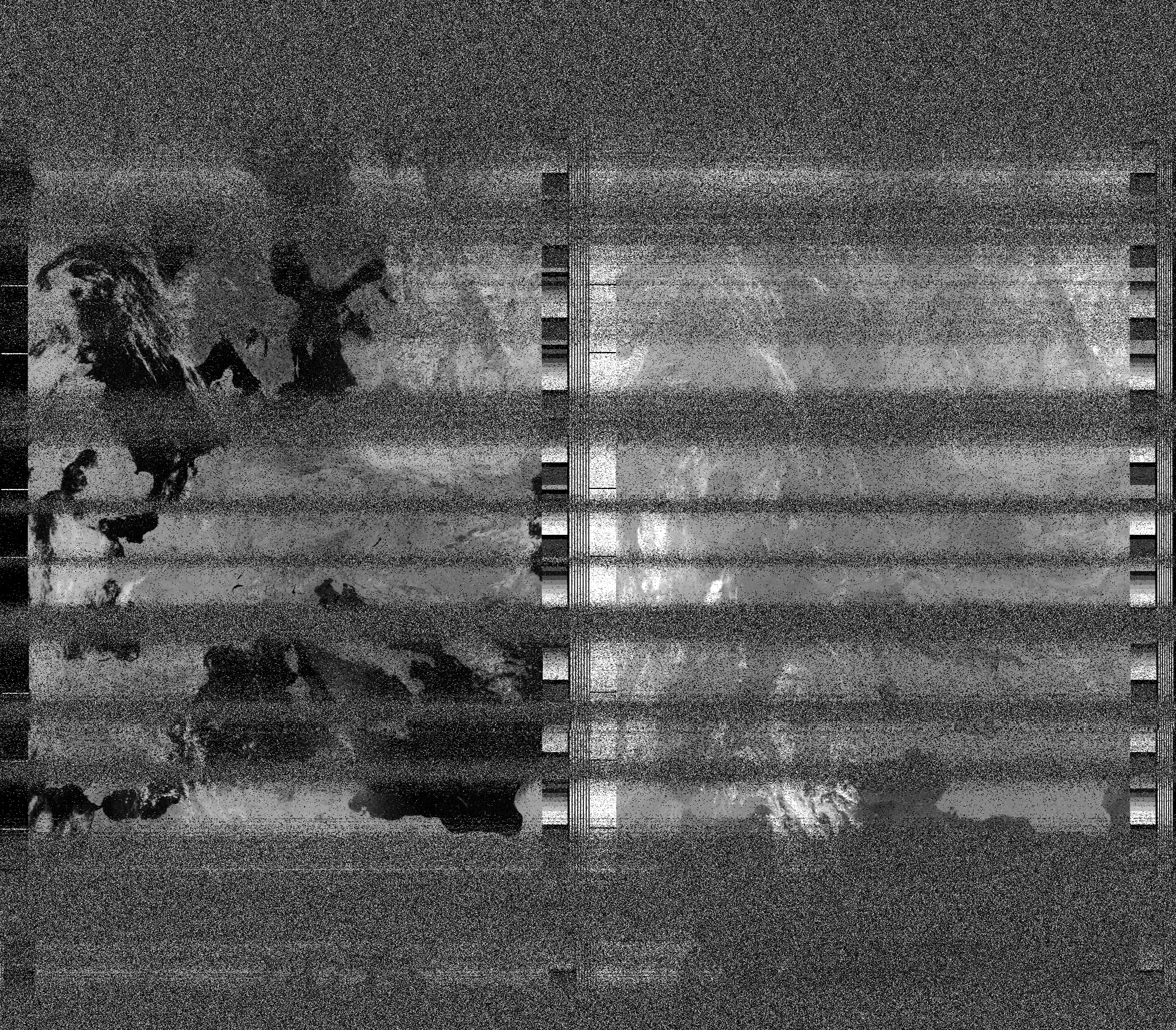 Pristine output with telemetry data withut cropping. Pristine images are
unenhanced, but normalised to produce images which represent,
as best as the software is able to, the original digital data. No attempt is made to temperature
normalise IR images. Disables gamma, sharpening, rotation, and other enhancements.