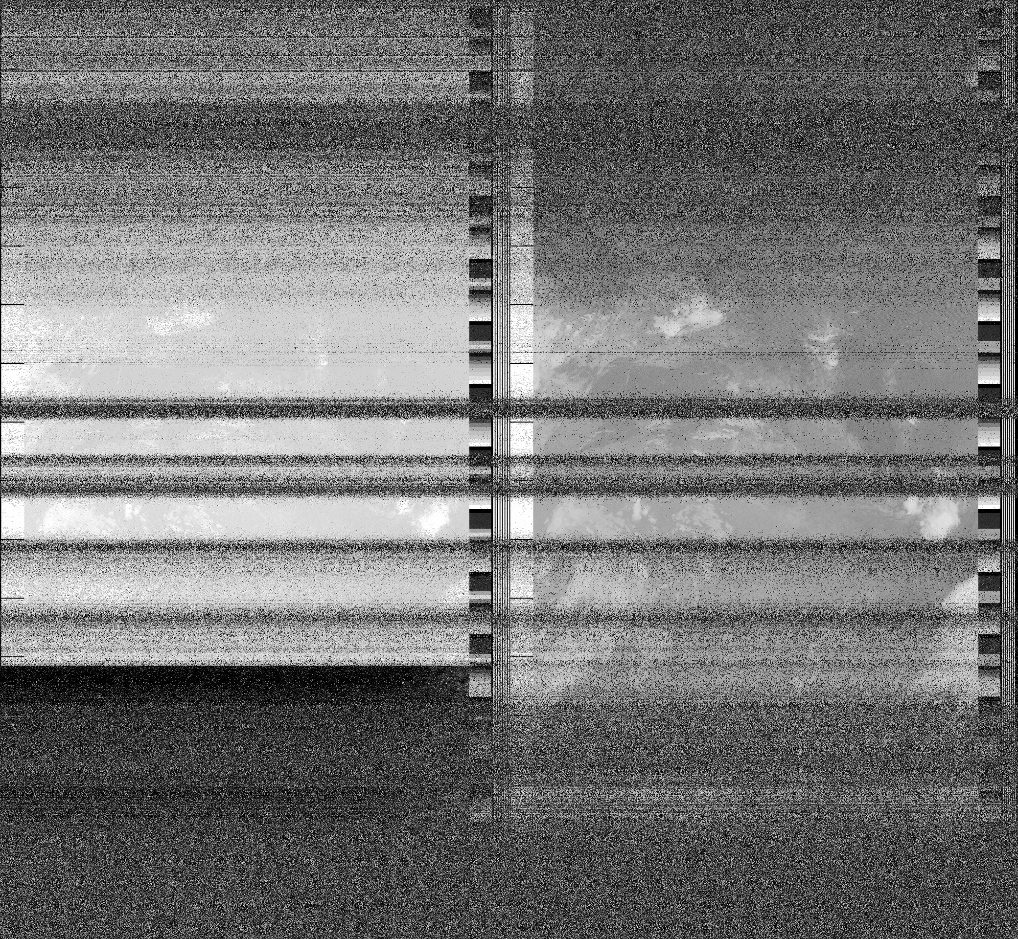 Pristine output with telemetry data withut cropping. Pristine images are
unenhanced, but normalised to produce images which represent,
as best as the software is able to, the original digital data. No attempt is made to temperature
normalise IR images. Disables gamma, sharpening, rotation, and other enhancements.
