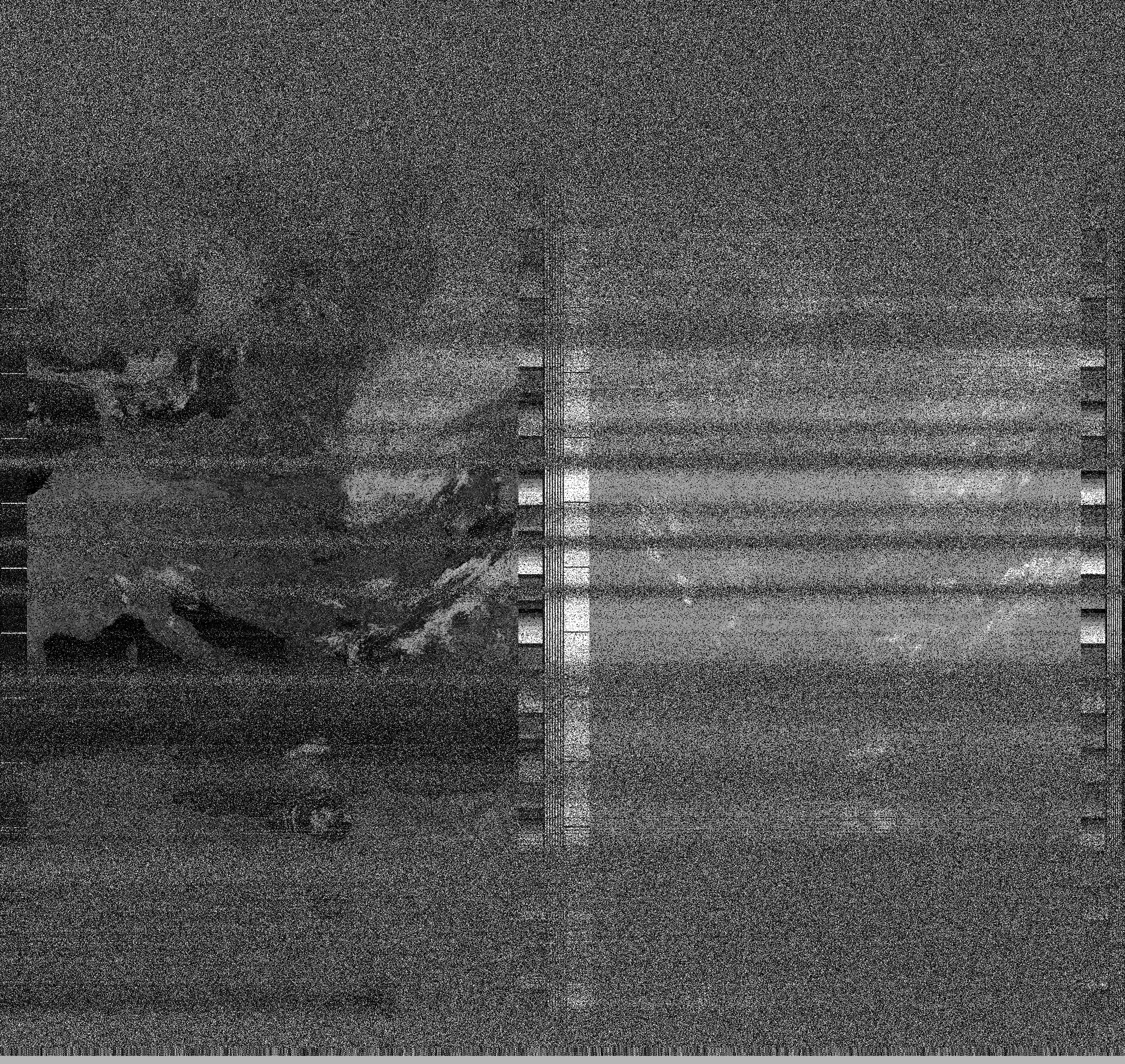 Pristine output with telemetry data withut cropping. Pristine images are
unenhanced, but normalised to produce images which represent,
as best as the software is able to, the original digital data. No attempt is made to temperature
normalise IR images. Disables gamma, sharpening, rotation, and other enhancements.