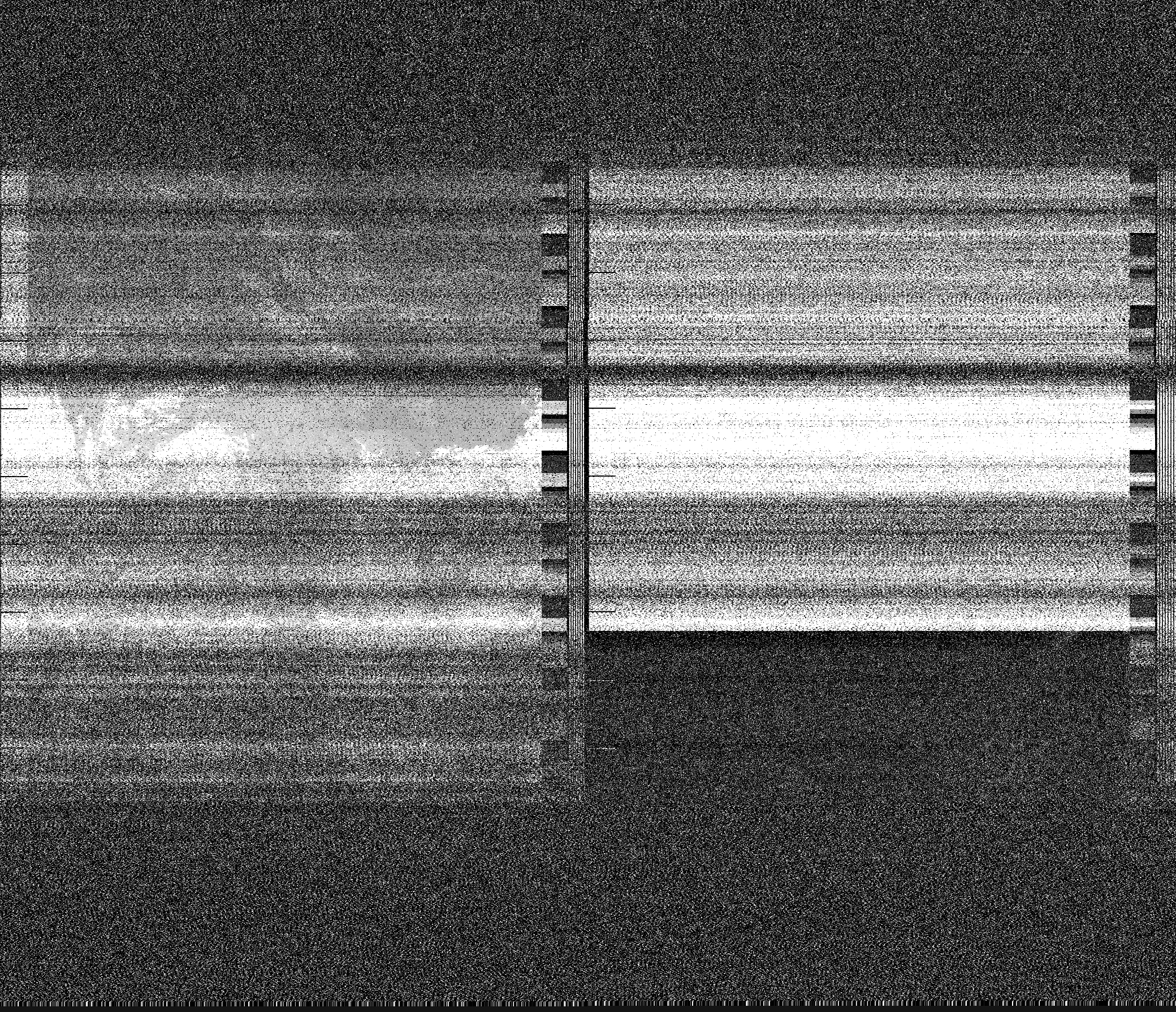 Pristine output with telemetry data withut cropping. Pristine images are
unenhanced, but normalised to produce images which represent,
as best as the software is able to, the original digital data. No attempt is made to temperature
normalise IR images. Disables gamma, sharpening, rotation, and other enhancements.