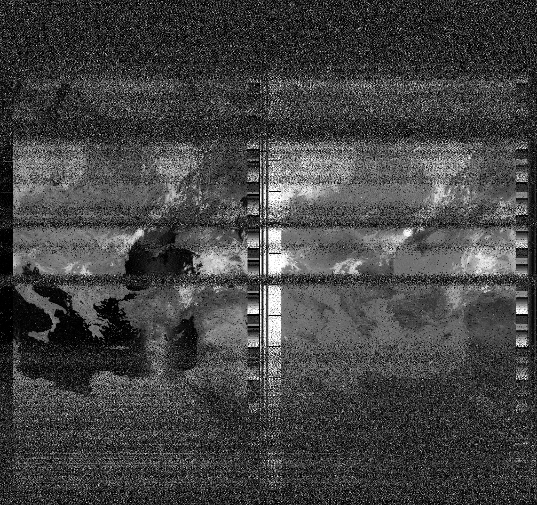 Pristine output with telemetry data withut cropping. Pristine images are
unenhanced, but normalised to produce images which represent,
as best as the software is able to, the original digital data. No attempt is made to temperature
normalise IR images. Disables gamma, sharpening, rotation, and other enhancements.