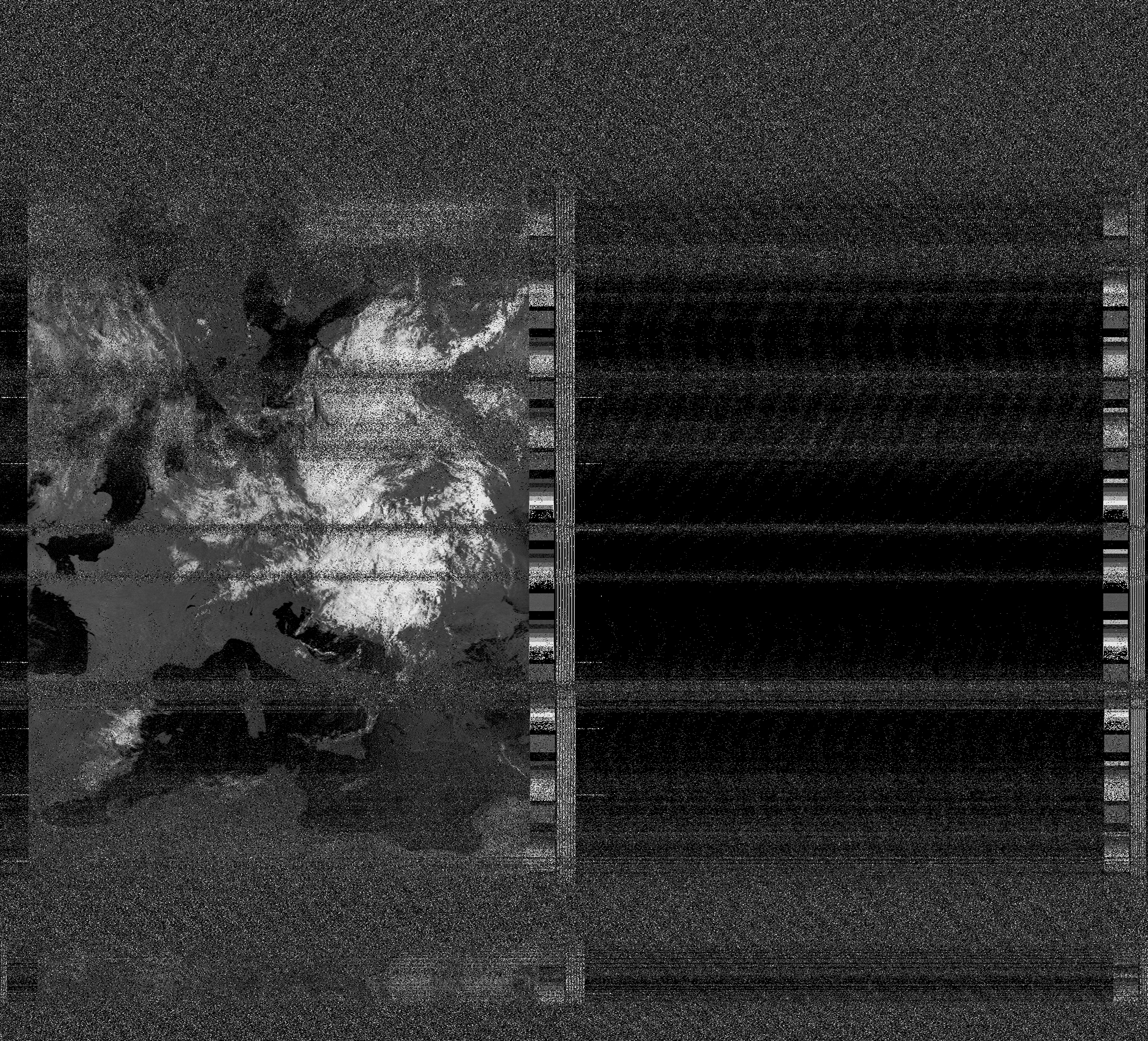 Pristine output with telemetry data withut cropping. Pristine images are
unenhanced, but normalised to produce images which represent,
as best as the software is able to, the original digital data. No attempt is made to temperature
normalise IR images. Disables gamma, sharpening, rotation, and other enhancements.