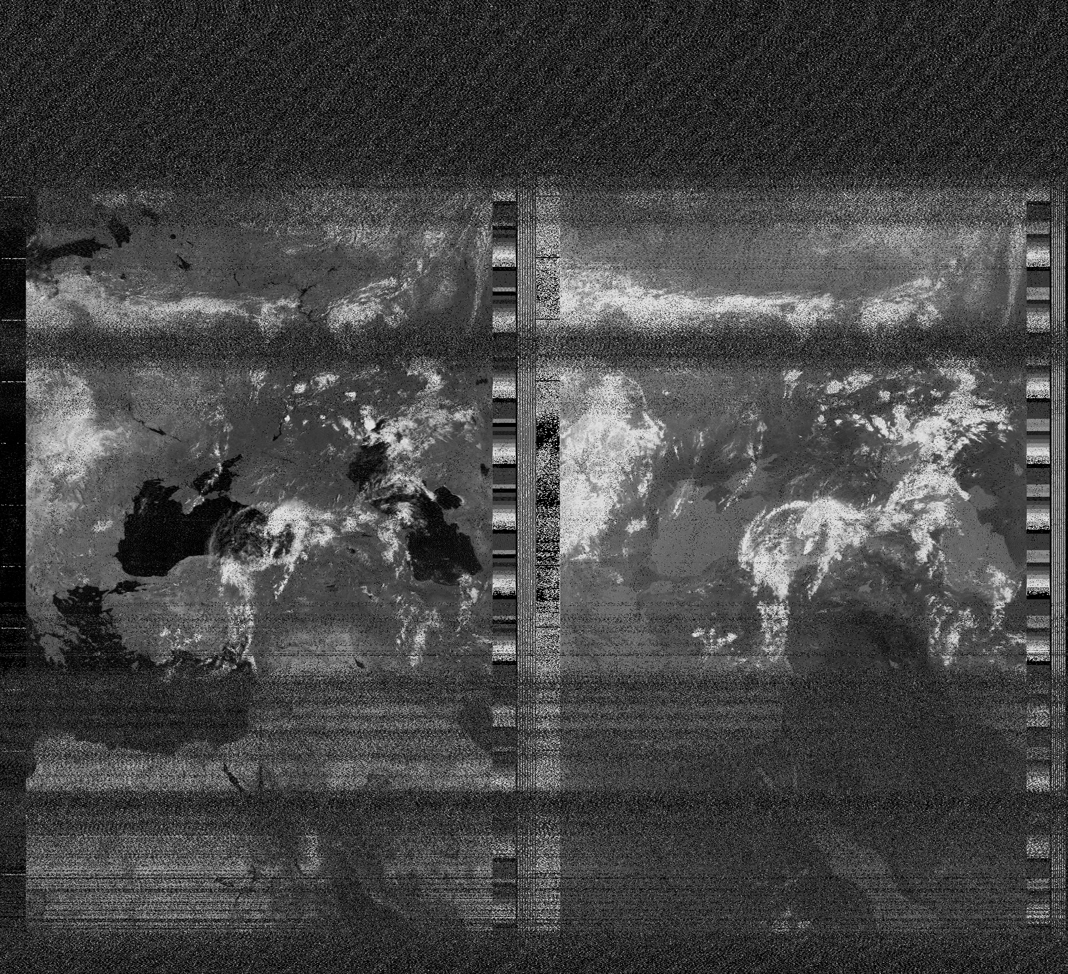 Pristine output with telemetry data withut cropping. Pristine images are
unenhanced, but normalised to produce images which represent,
as best as the software is able to, the original digital data. No attempt is made to temperature
normalise IR images. Disables gamma, sharpening, rotation, and other enhancements.