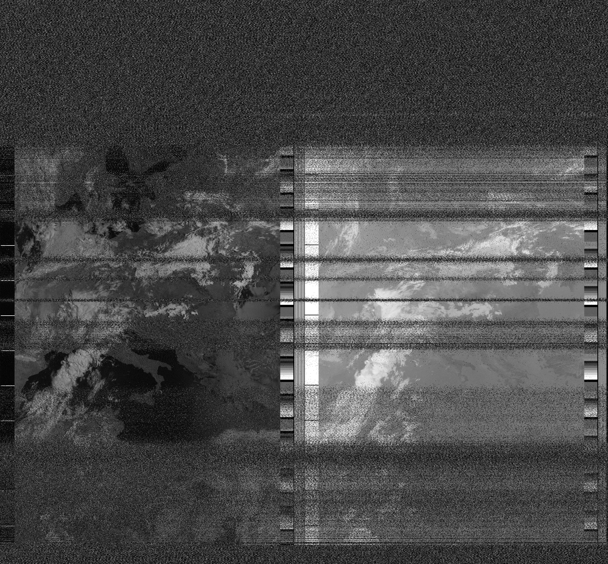 Pristine output with telemetry data withut cropping. Pristine images are
unenhanced, but normalised to produce images which represent,
as best as the software is able to, the original digital data. No attempt is made to temperature
normalise IR images. Disables gamma, sharpening, rotation, and other enhancements.
